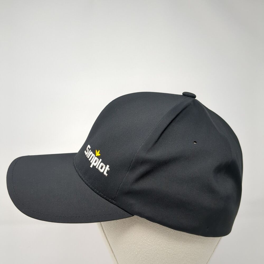 Simplot Fitted Hat Black Large/Xl Solid Flexfit D… - image 3